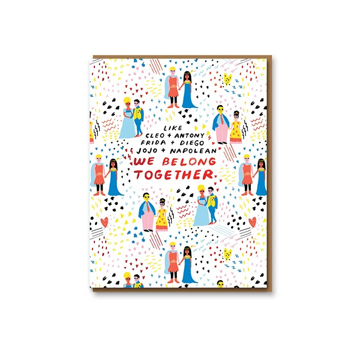 Carolyn Suzuki Lovers Through History Card
