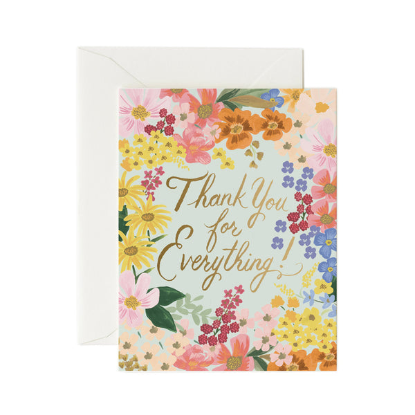 Rifle Paper Co. Margaux Thank You Card SET