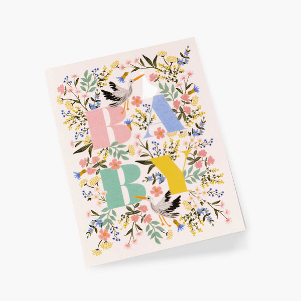 Rifle Paper Co. Mayfair Baby Card