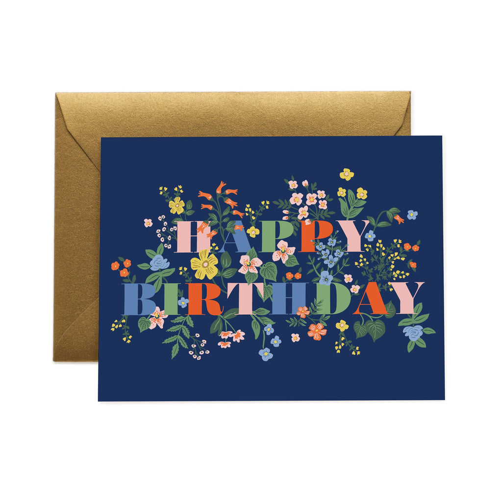 Rifle Paper Co. Mayfair Birthday Card
