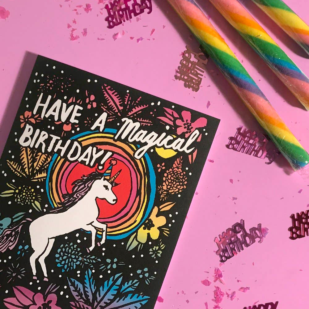 Ash + Chess Magical Birthday Card