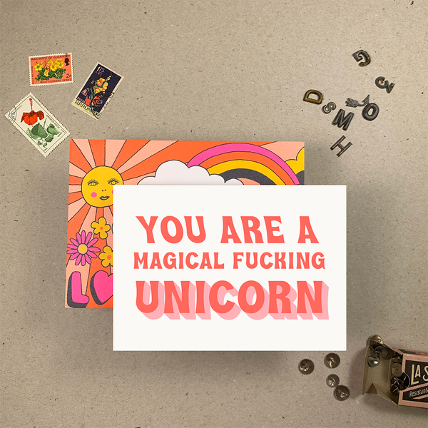 Imogen Owen You Are A Magical Fucking Unicorn Card