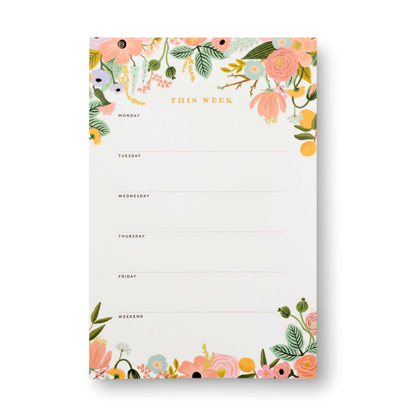 Rifle Paper Co. Garden Party Pastel Large Memo Notepad