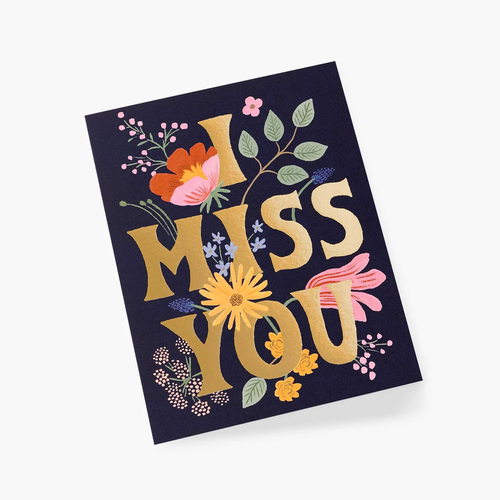 Rifle Paper Co. I Miss You Greeting Card