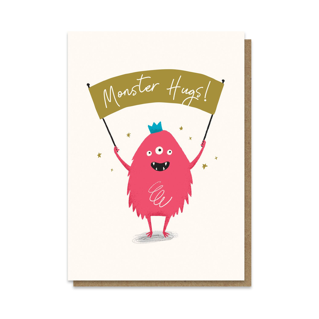 Stormy Knight Monster Hugs Card