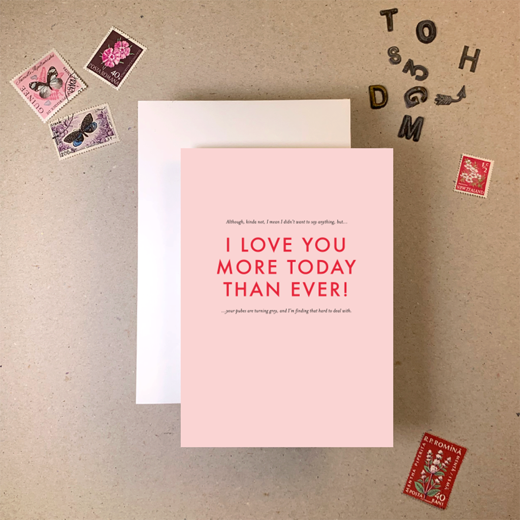 Imogen Owen I Love You More Today Than Ever Card