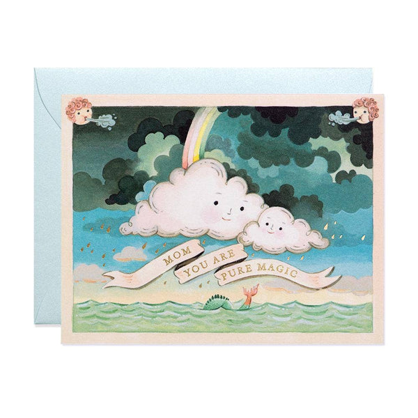 JooJoo Paper Mother's Day Clouds Card