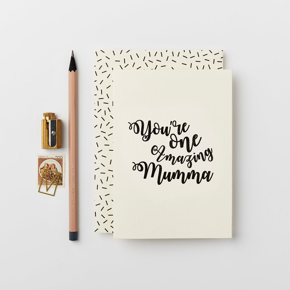 Katie Leamon Amazing Mumma Card