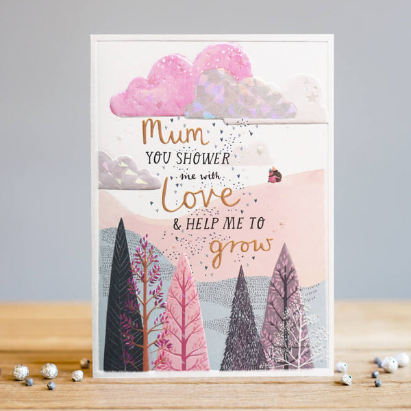 Louise Tiler Mum Mountains Mother's Day Card