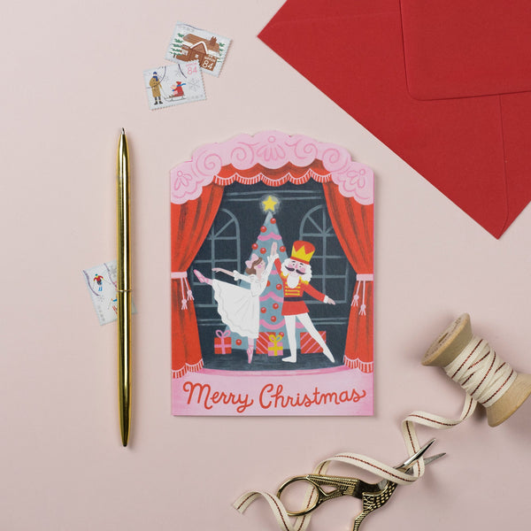 Ricicle Cards Nutcracker Ballet Christmas Card