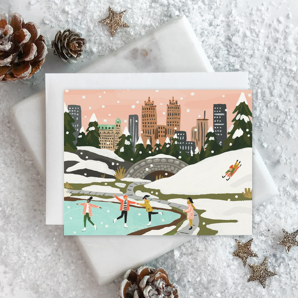 Idlewild Co. Central Park Christmas Card Box Set