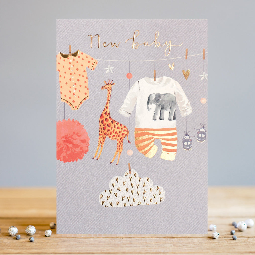Louise Tiler Cute New Baby Card