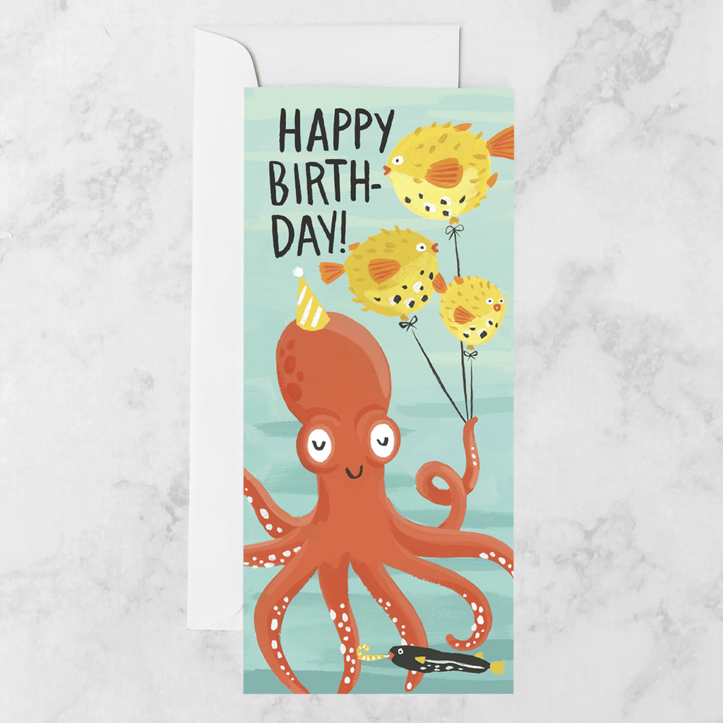 Idlewild Co. Octopus Party Birthday Card