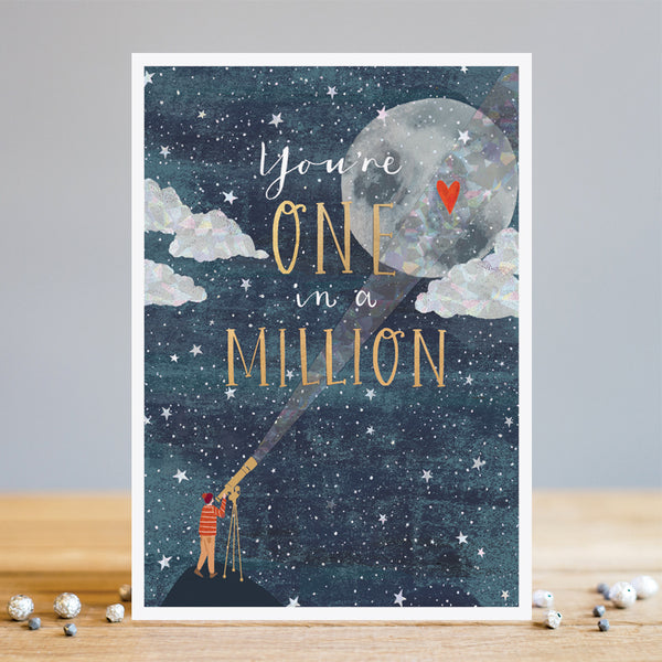 Louise Tiler One in a Million Card