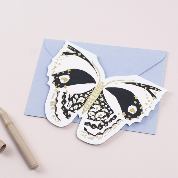 Katie Housley Butterfly Birthday Card