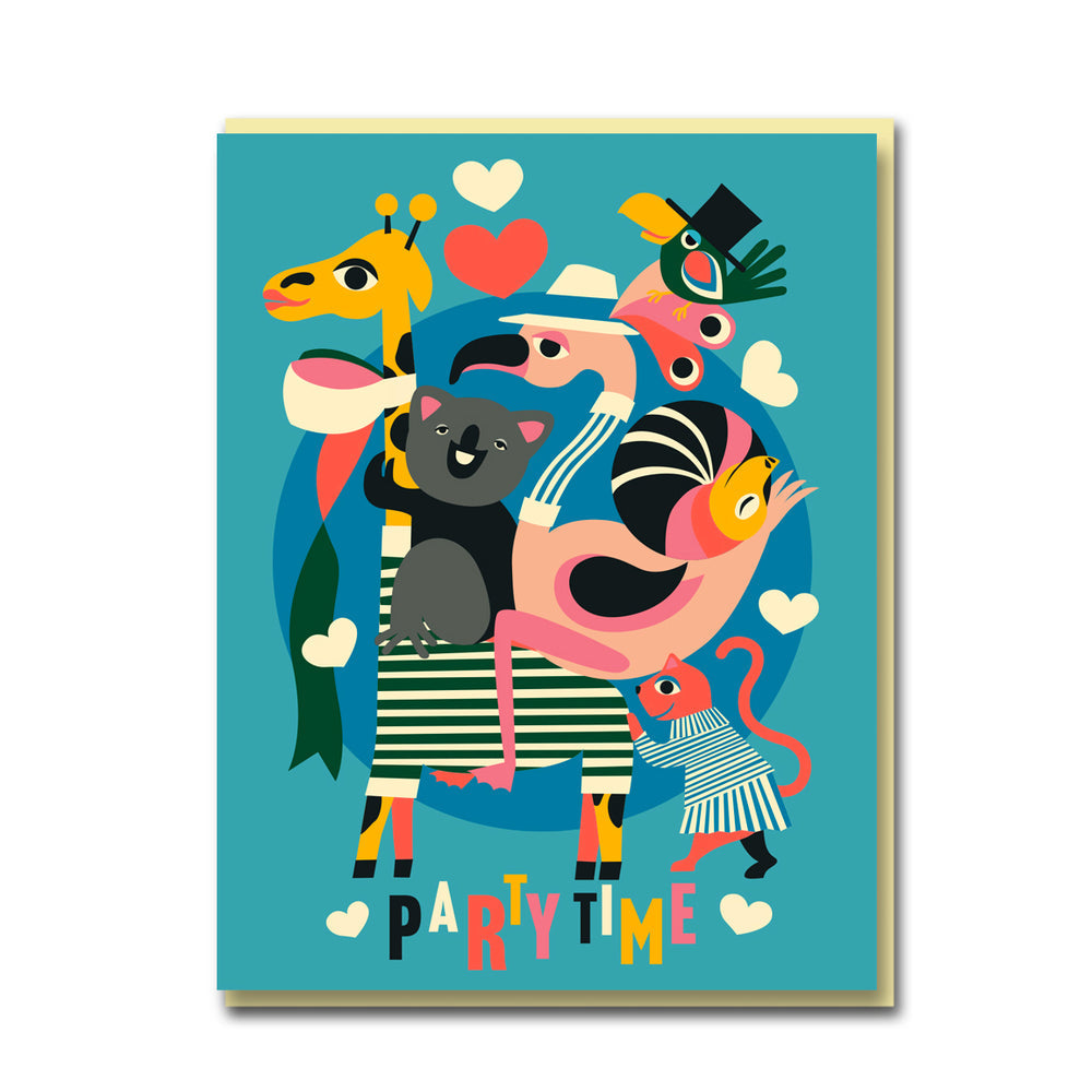 Bureau Alice Party Time Birthday Card
