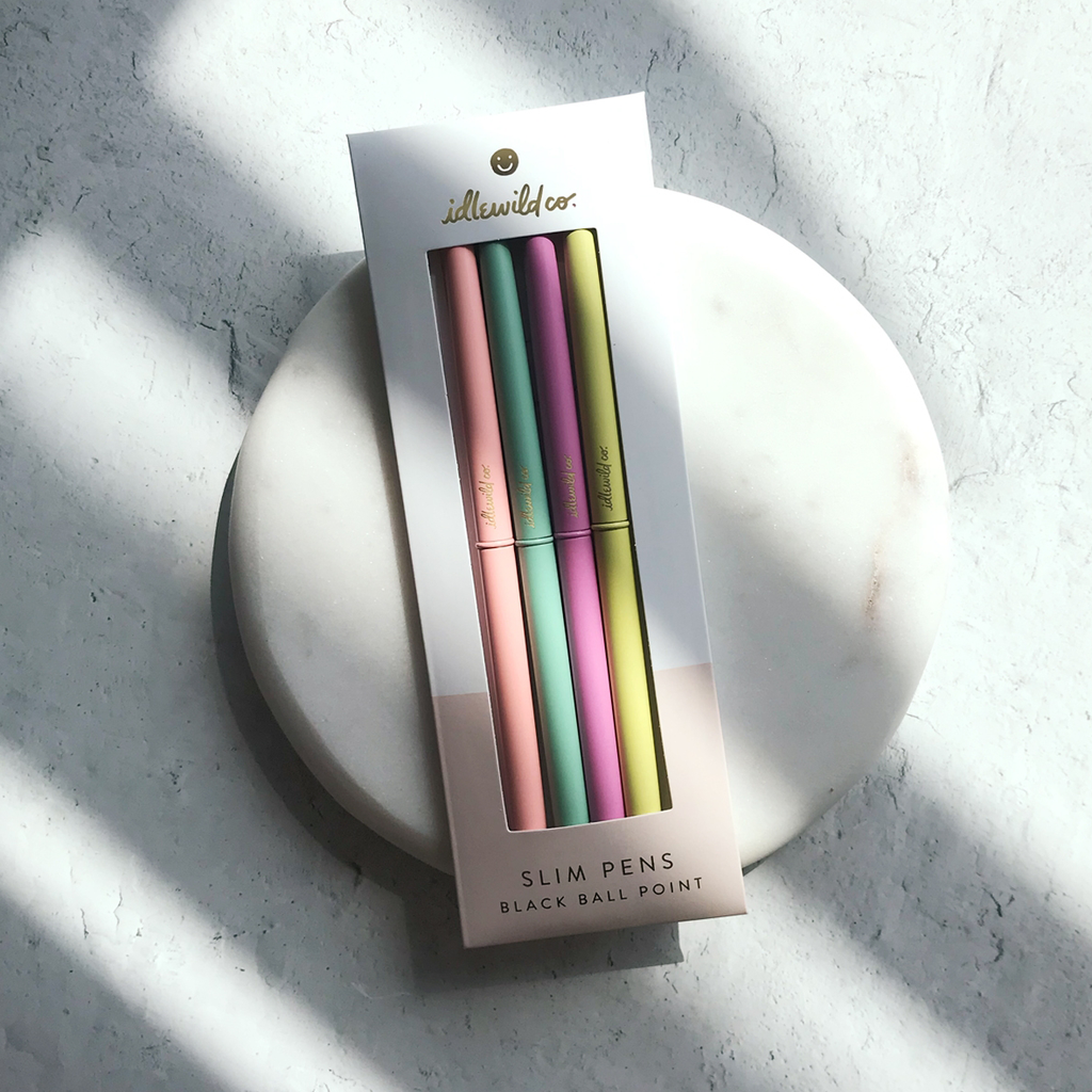 Idlewild Co. Pastel Brights Slim Pen Collection