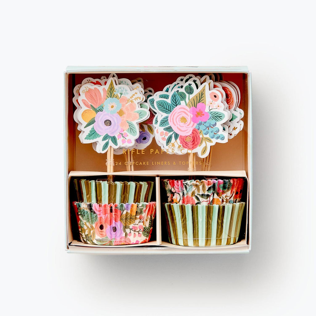 Rifle Paper Co. Garden Party Cupcake Kit