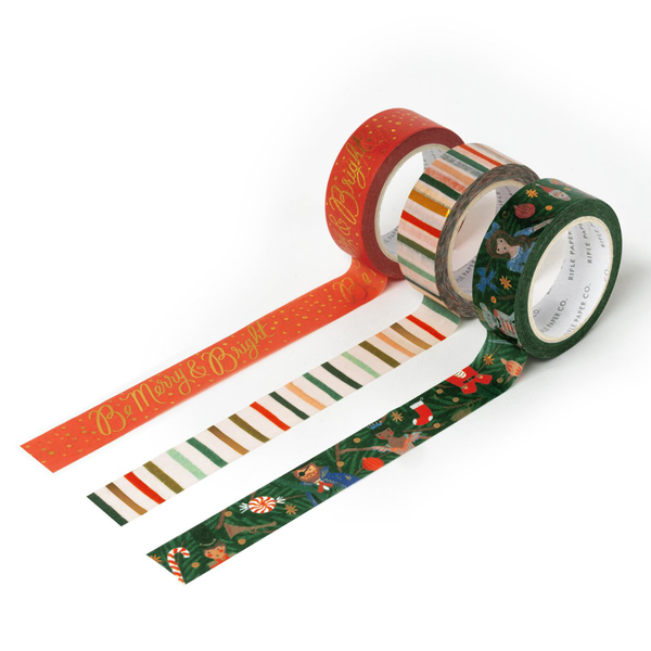 Rifle Paper Co. Nutcracker Christmas Paper Tape