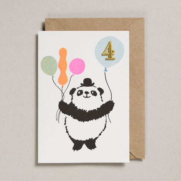 Petra Boase Panda Birthday Card