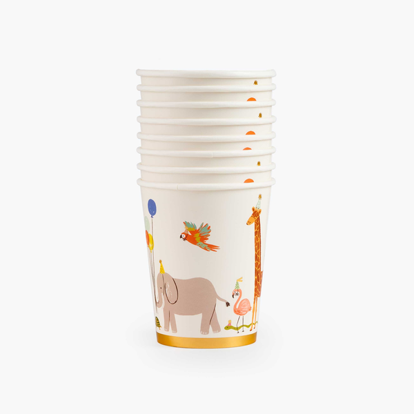 Rifle Paper Co. Paper Cups - Party Animals