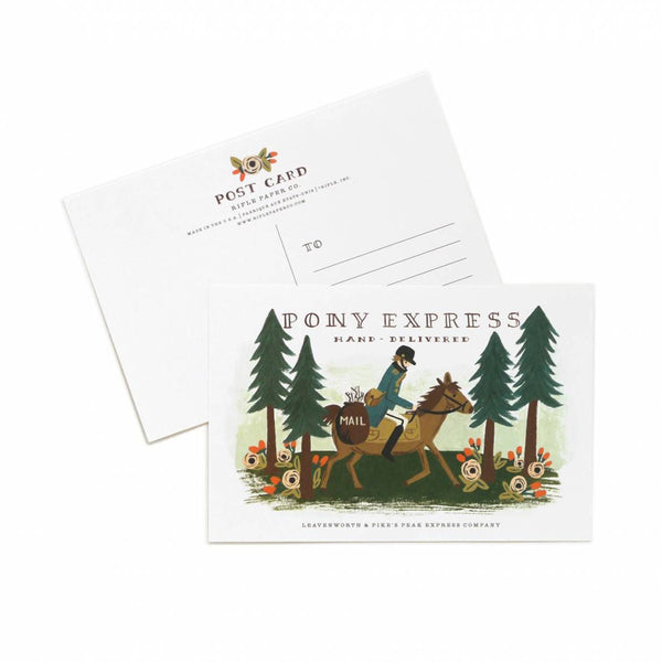 Rifle Paper Co. Pony Express Postcards
