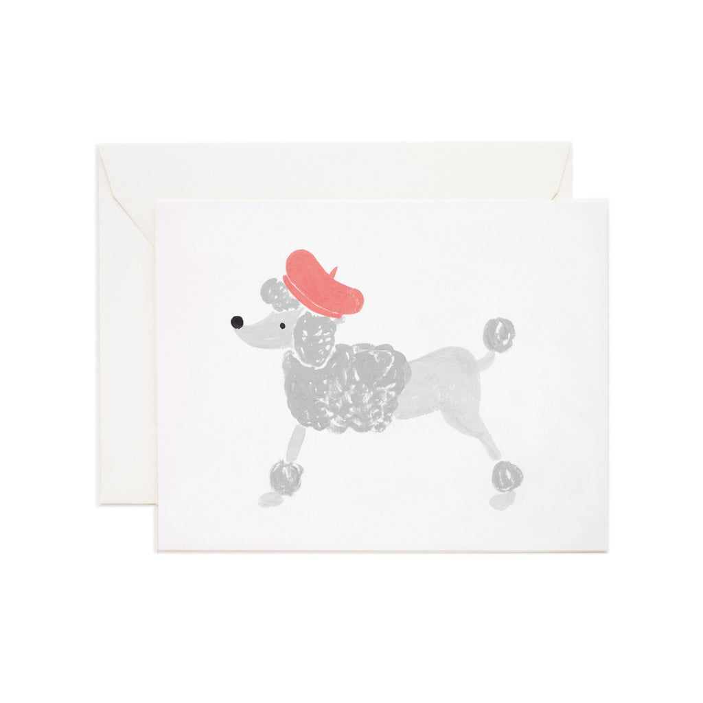 Rifle Paper Co. French Poodle Card