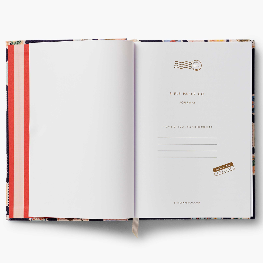 Rifle Paper Co. Fabric Journal - Postage Stamps