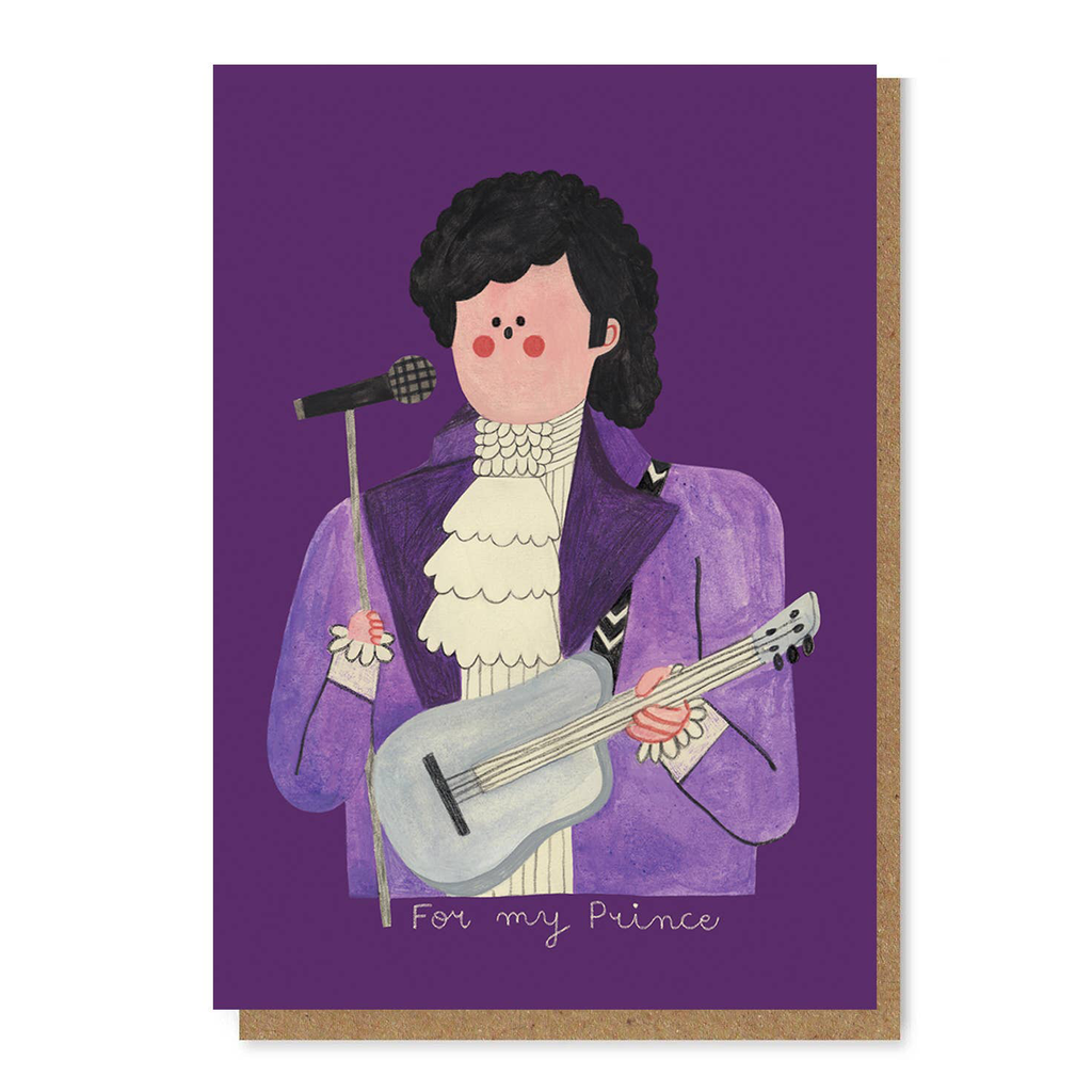 Daria Solak Illustrations - PRINCE Card