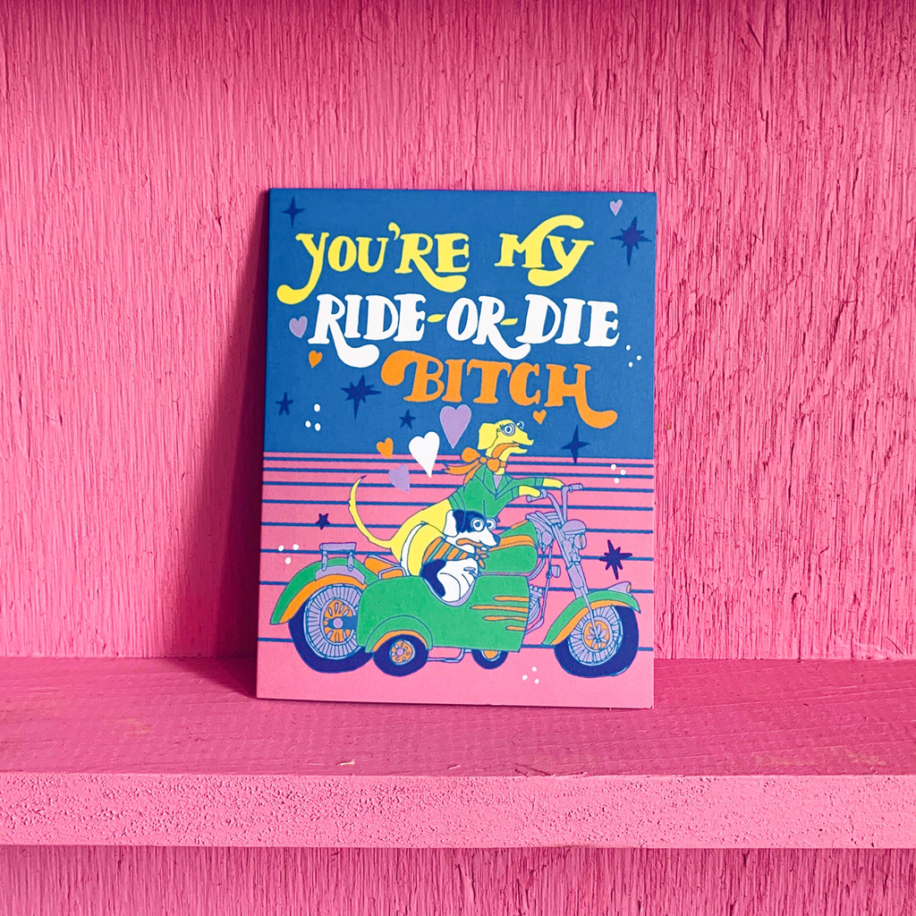 Ash + Chess Ride Or Die Card