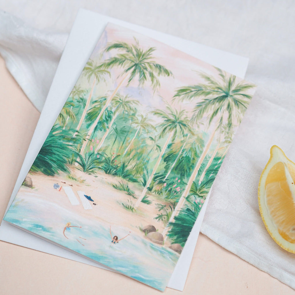 Imogen Davis Paradise Found Greeting Card
