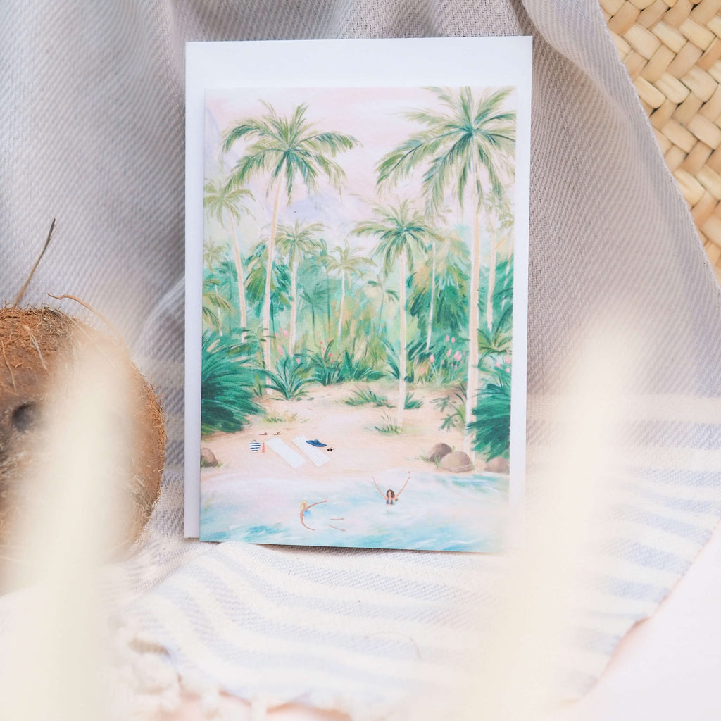 Imogen Davis Paradise Found Greeting Card