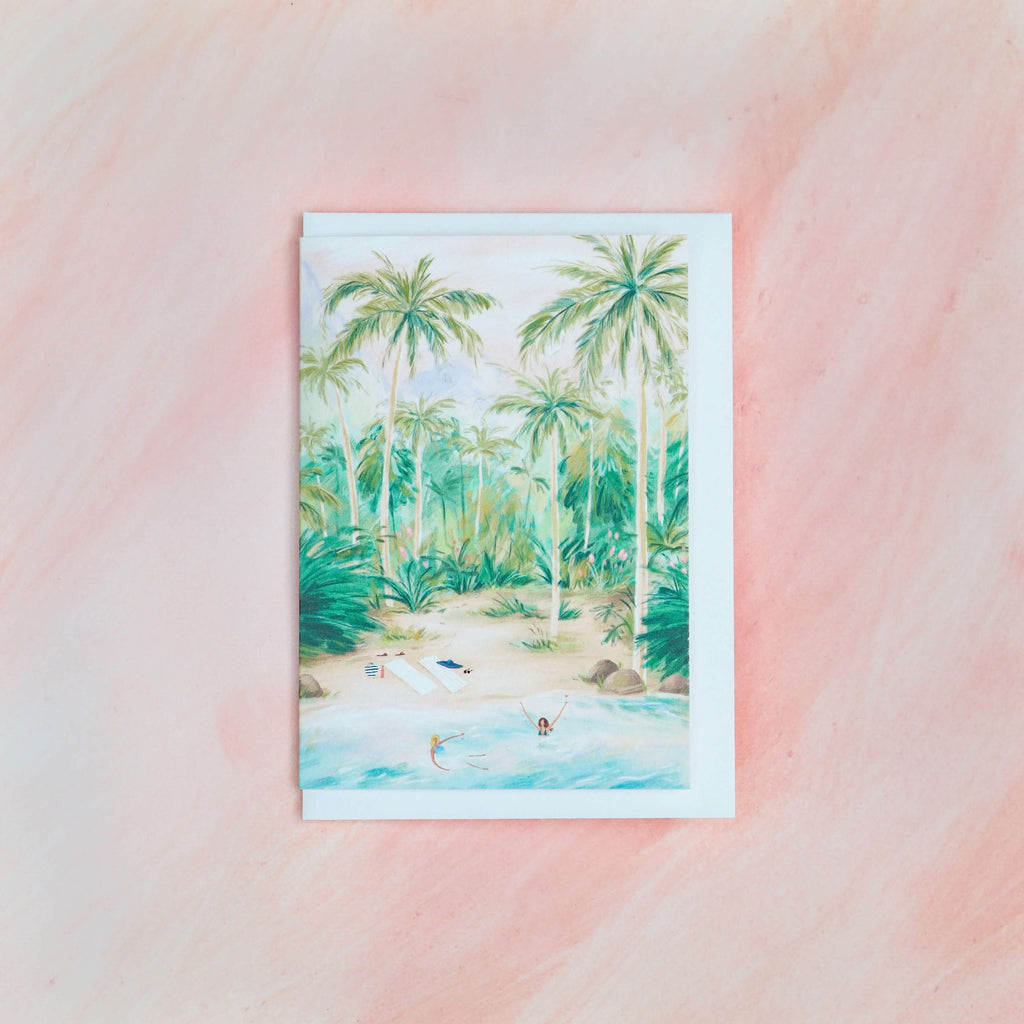 Imogen Davis Paradise Found Greeting Card