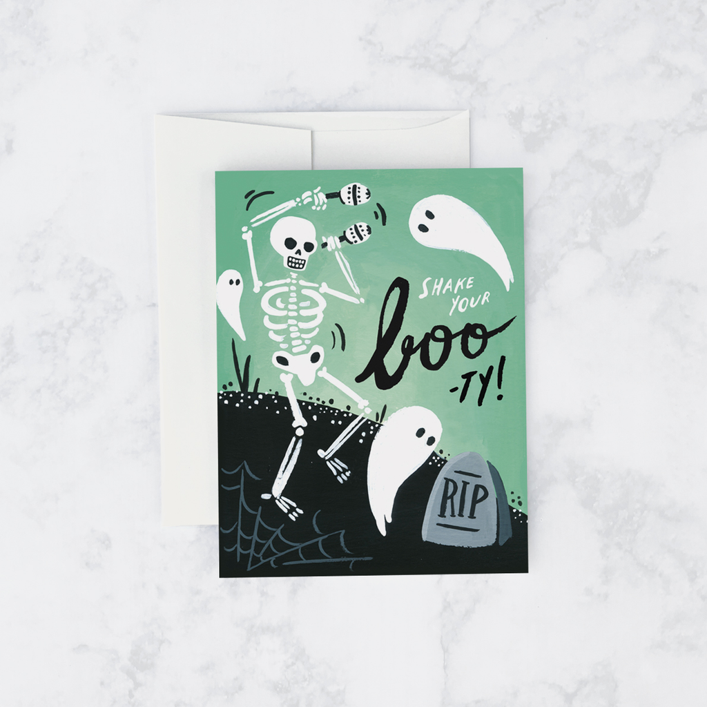 Idlewild Co. Shake Your Boo-ty Halloween Card