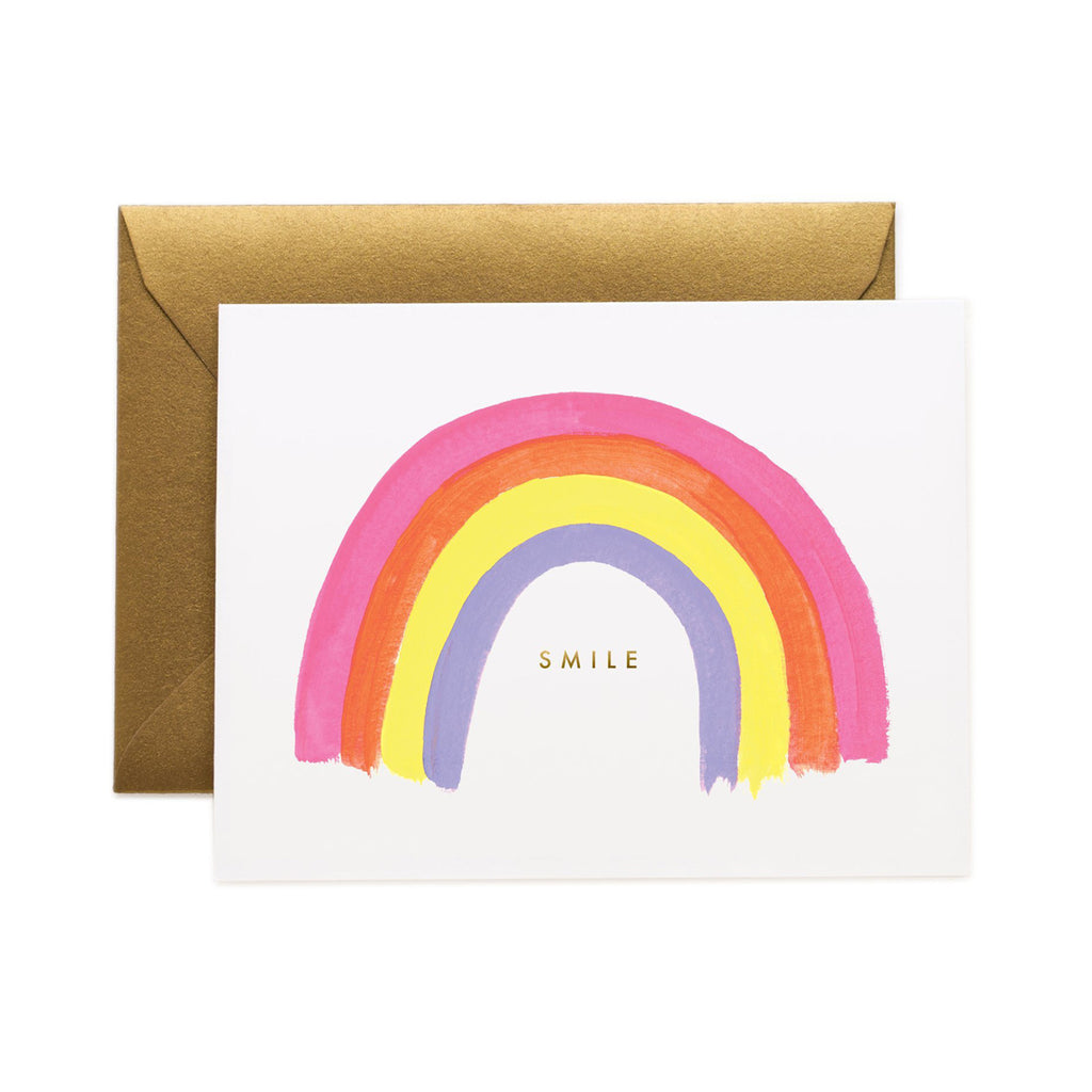 Rifle Paper Co. Smile Rainbow Card