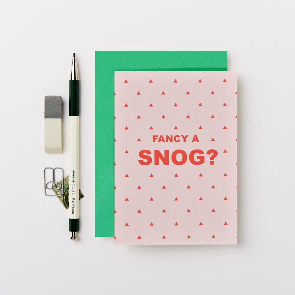Katie Leamon Fancy A Snog? Card