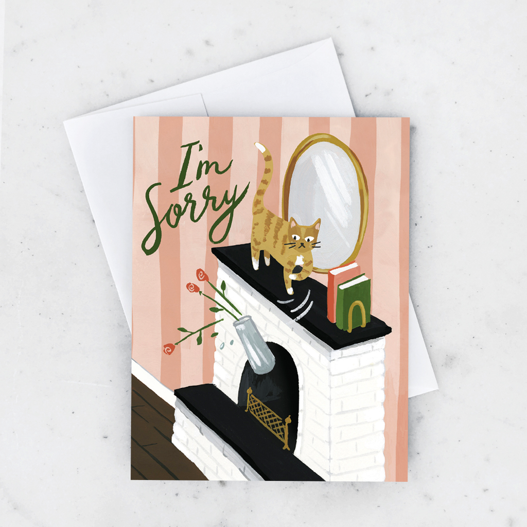 Idlewild Co. Sorry Cat Card