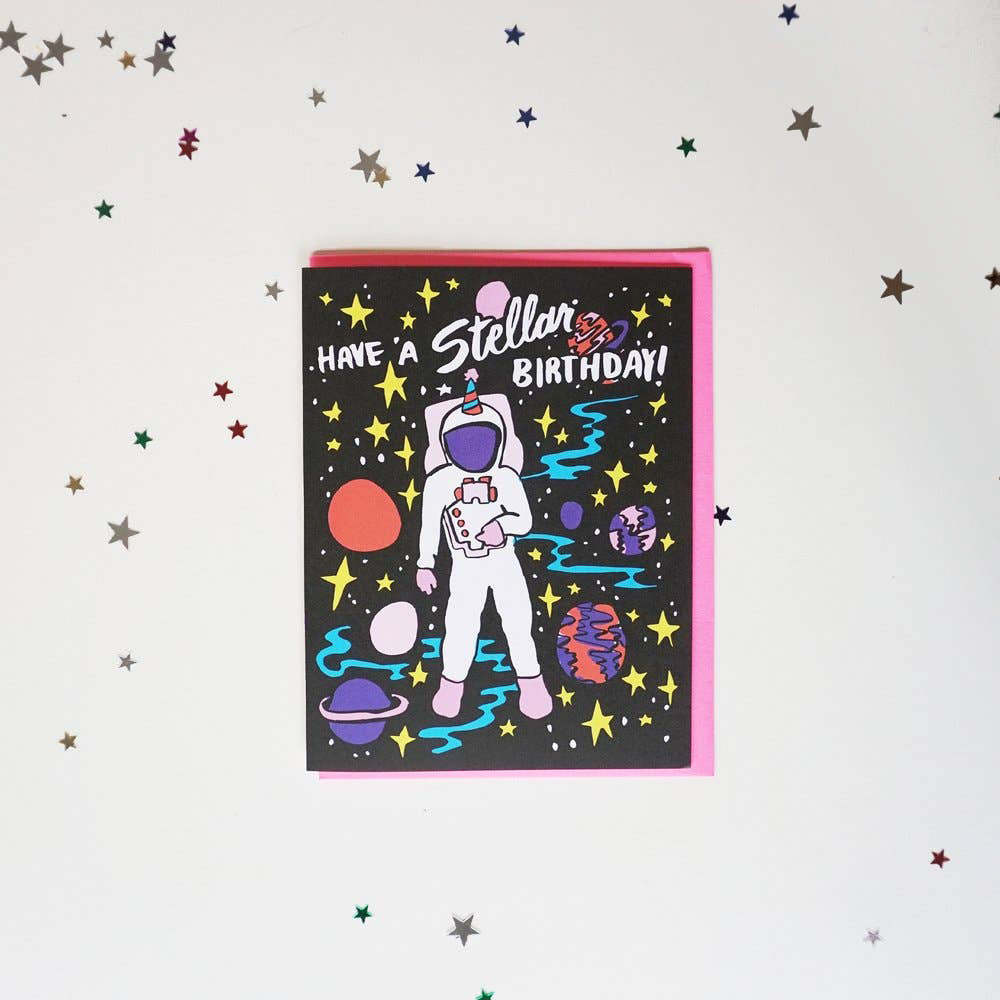 Ash + Chess Stellar Birthday Card