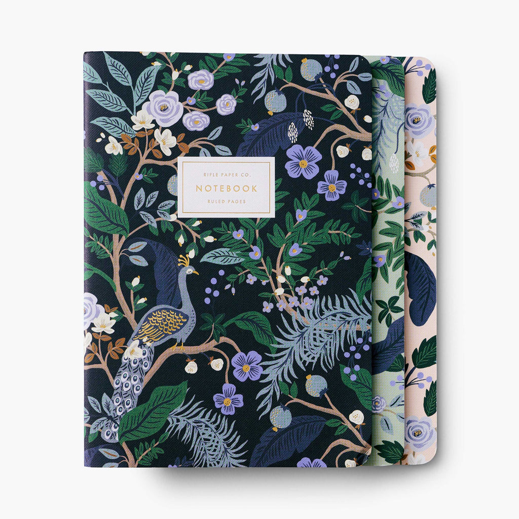 Rifle Paper Co. Set of 3 Notebooks - Bon Voyage