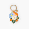 Rifle Paper Co. Strawberry Fields Enamel Keychain