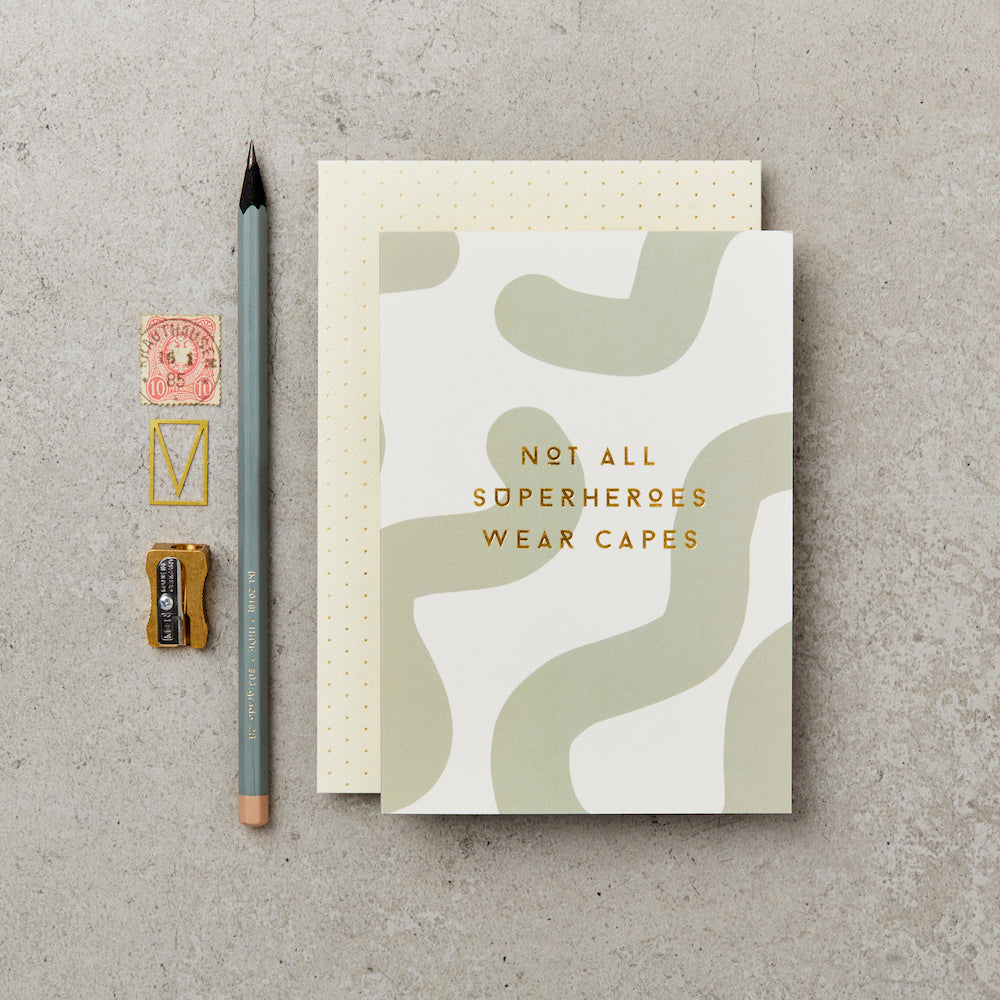 Katie Leamon Not All Superheroes Card