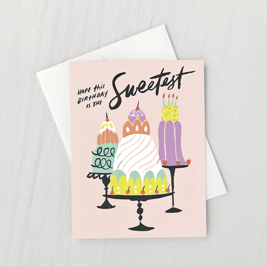 Idlewild Co. Sweetest Birthday Card
