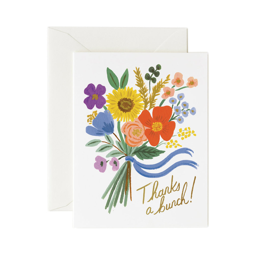 Rifle Paper Co. Thanks A Bunch Card SET
