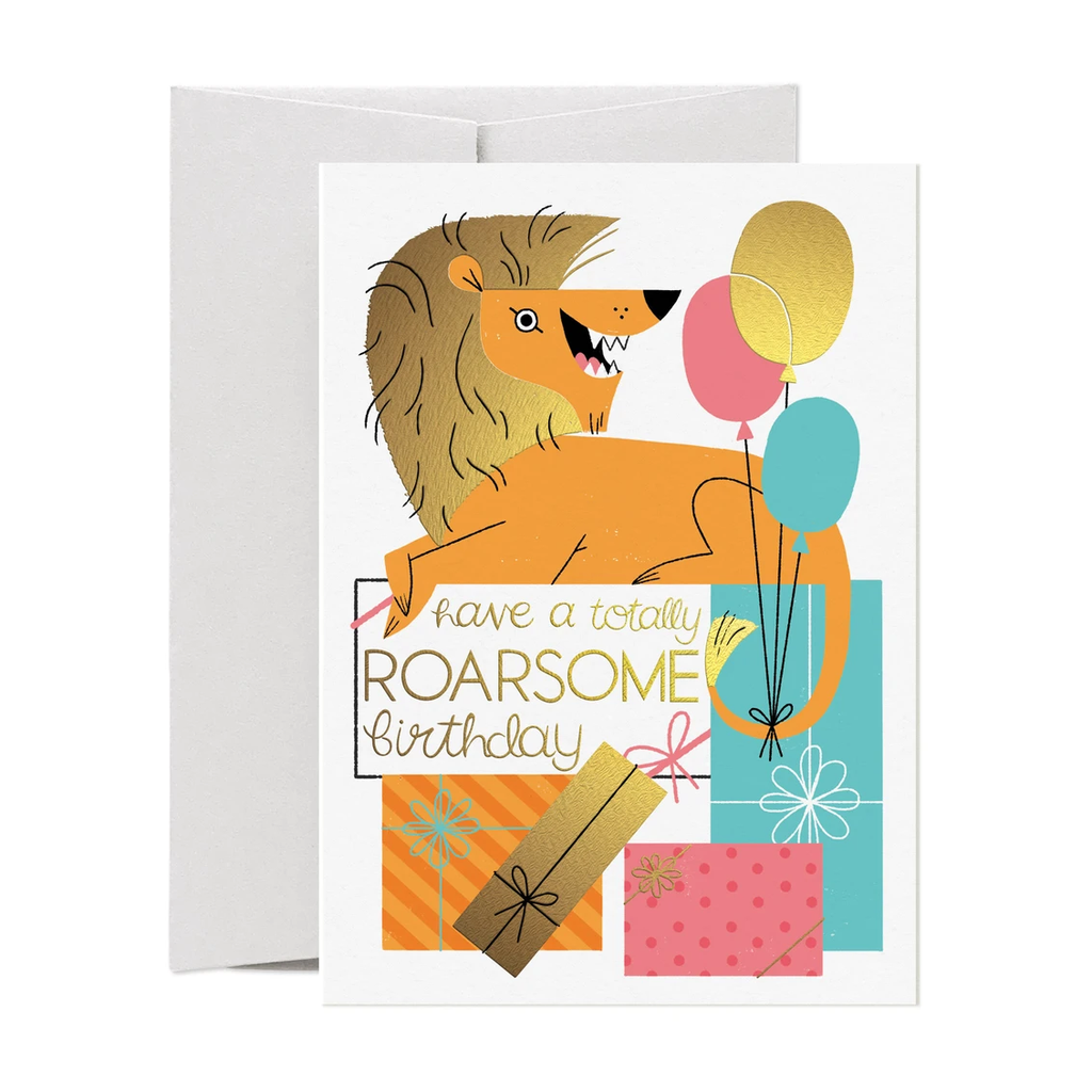 Ellen Surrey Totally Roarsome Birthday Card