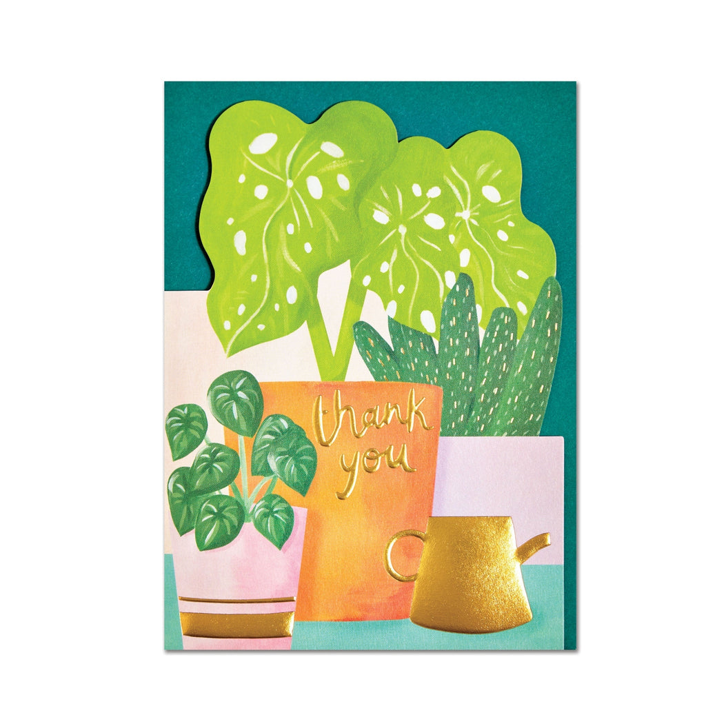 Raspberry Blossom Thank You Card