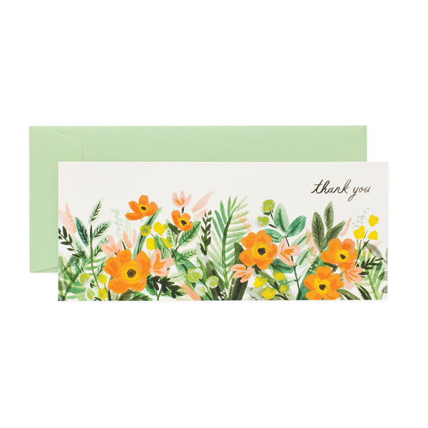 Rifle Paper Co. Honeydew Thank You Card No. 10