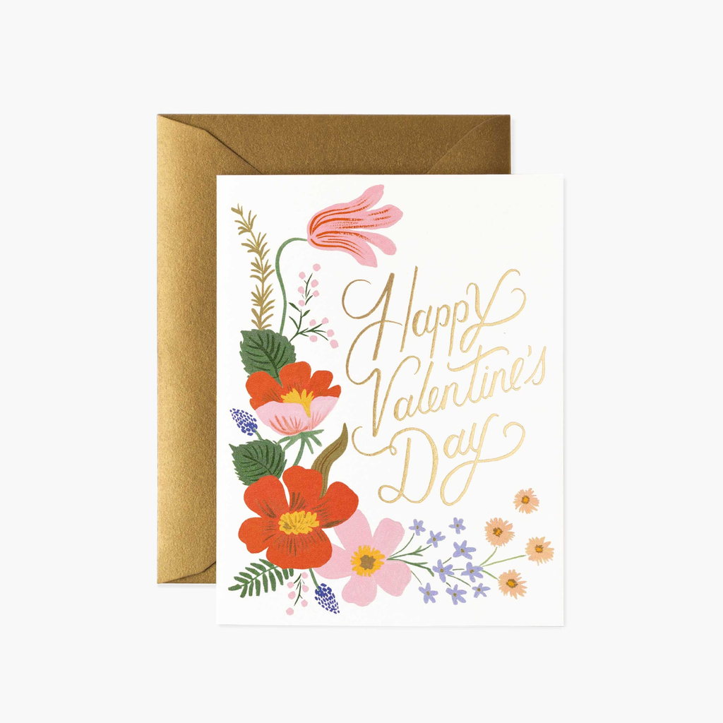 Rifle Paper Co. Strawberry Garden Valentine Card