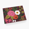 Rifle Paper Co. Vintage Blossoms Burgundy Card