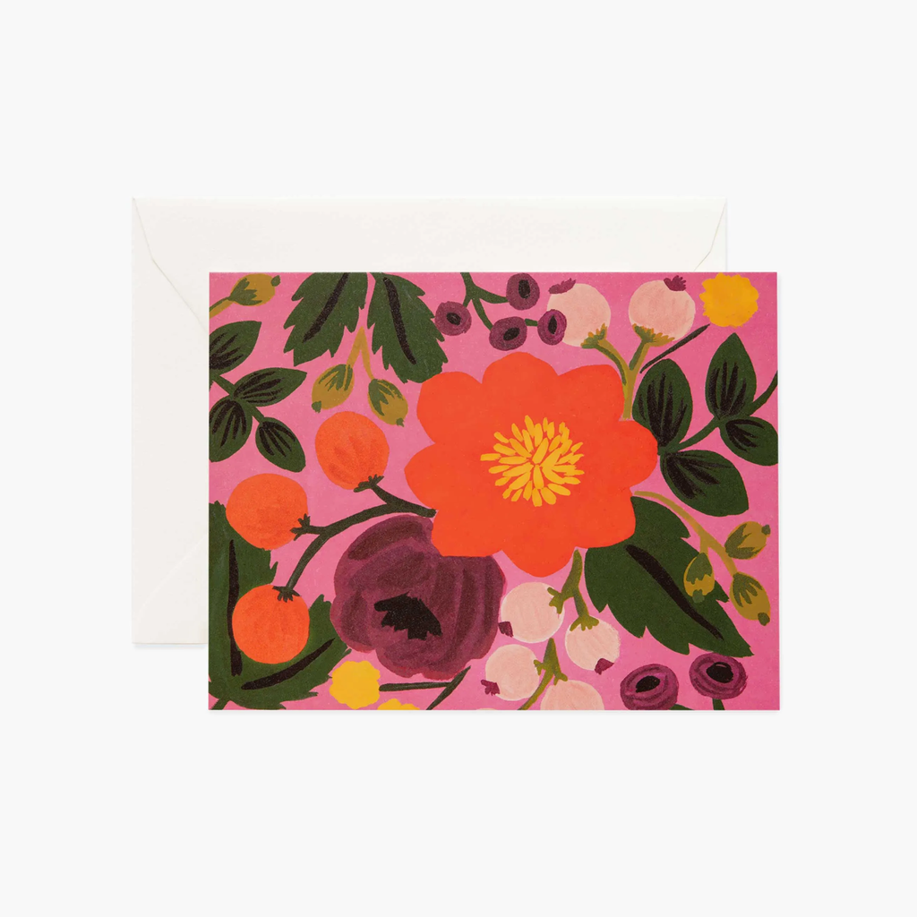 Rifle Paper Co. Vintage Blossoms Rose Card