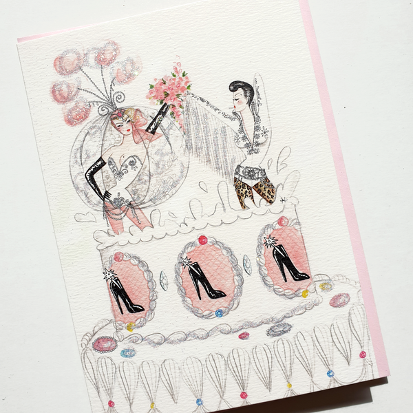 Andrea Kett Viva Las Vegas Birthday Card